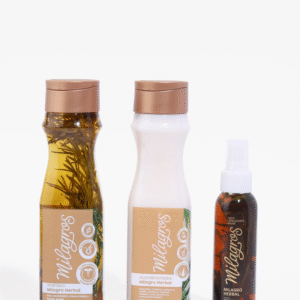 Kit Milagro Herbal Tónico - Control Grasa y Crecimiento