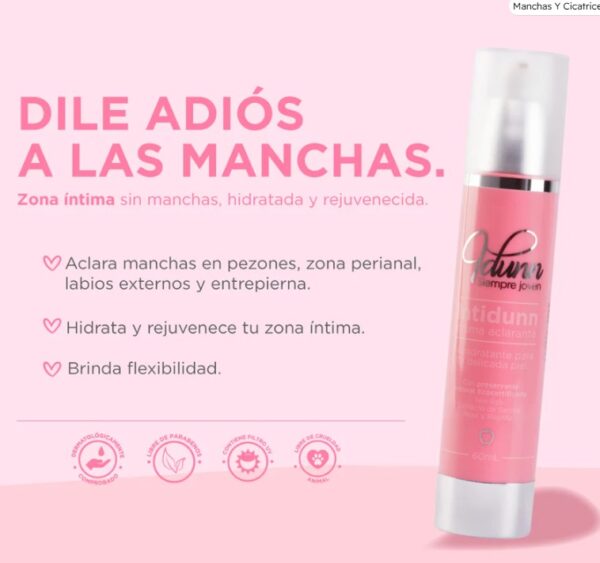 Idunn Intidunn crema aclarante íntima