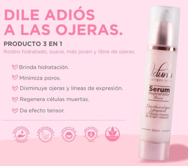 Serum Regenerador facial Idunn