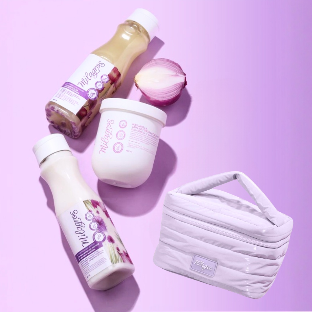 Kit Crecimiento y Antifrizz + Cosmetiquera - Image 5