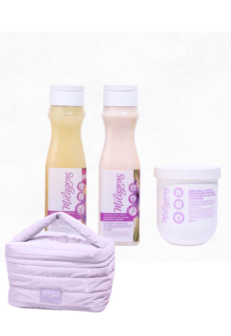 Kit Crecimiento y Antifrizz + Cosmetiquera - Image 4